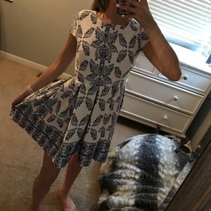 Short Print Dress